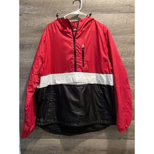 Southpole Mens Athletic Waterproof Hooded Pullover Windbreak Size XLer